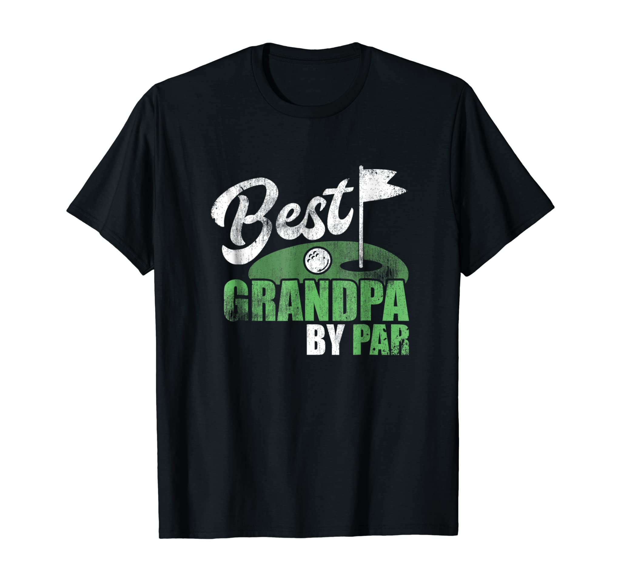 Best Grandpa By Par Golf Sport Grandad Grandfather T-Shirt