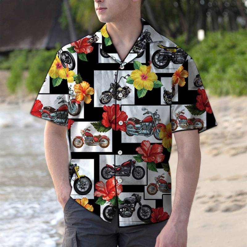 Amazing Motorbikes G5811- Hawaiian Shirt