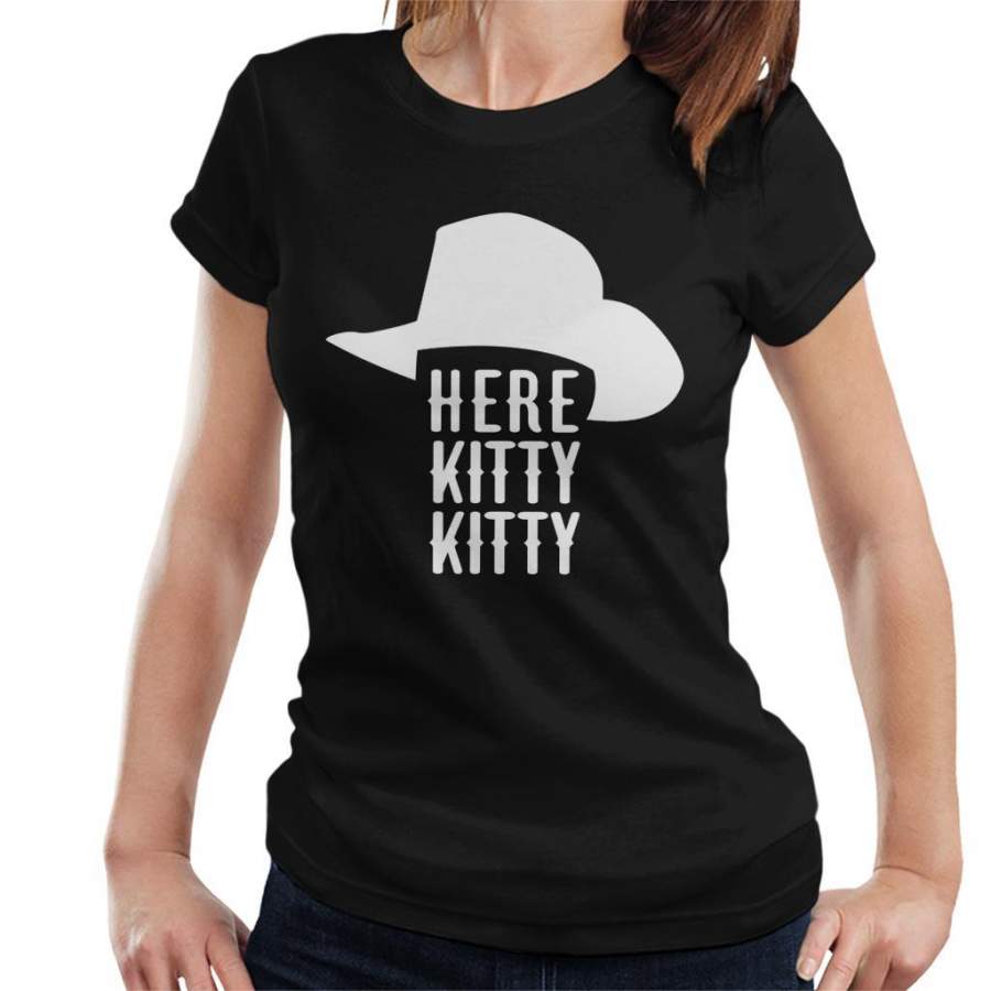 Tiger King Here Kitty Kitty Joe Exotic Women’s T-Shirt