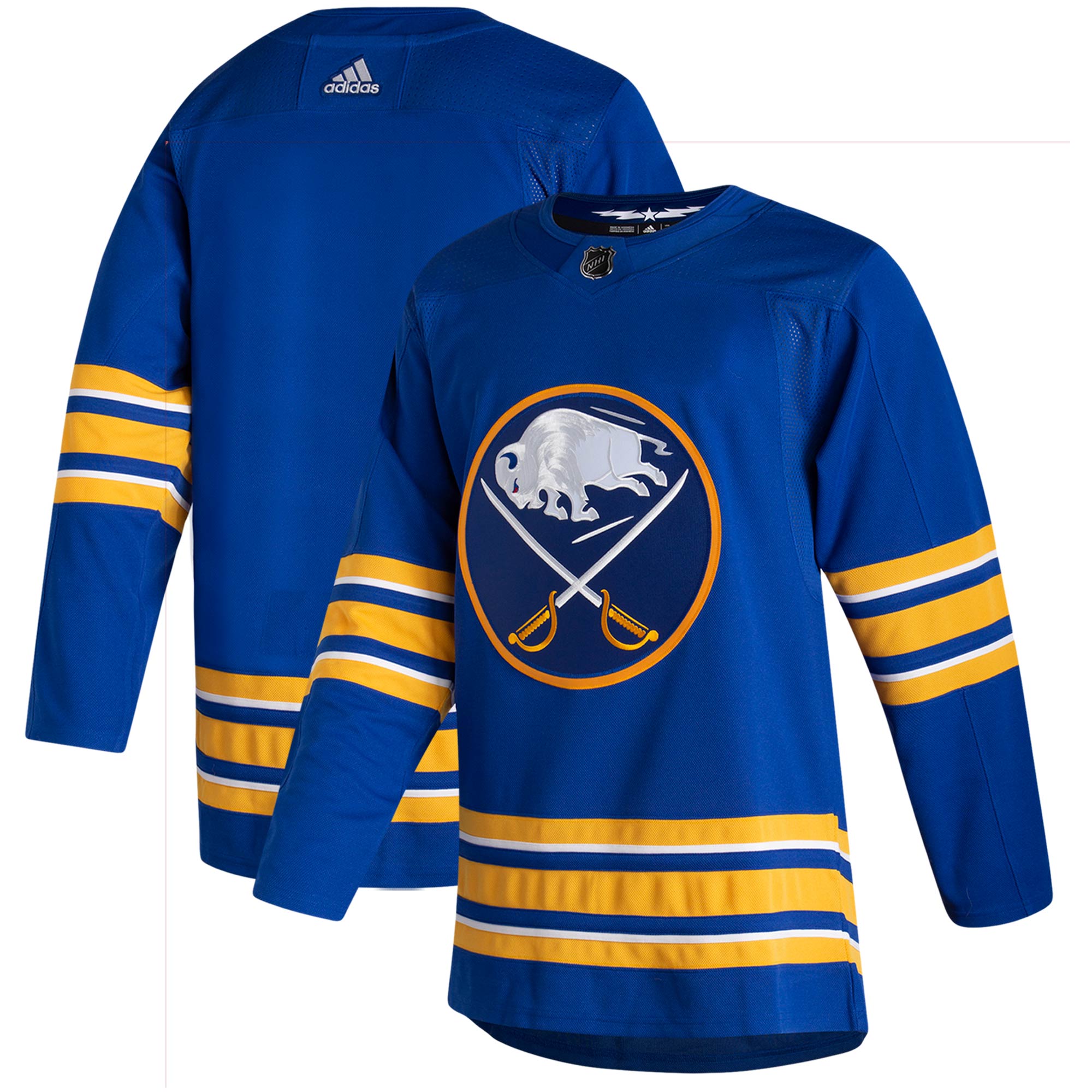 Men's Buffalo Sabres adidas Royal 2020/21 Home Authentic Jersey