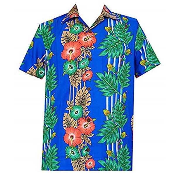 Floral Blue Amazing Design Hawaii Shirt Ha105806