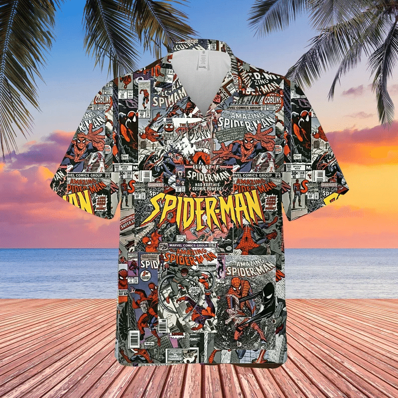 Comical Marvel All Over Print Hawaii Shirt Ha20242