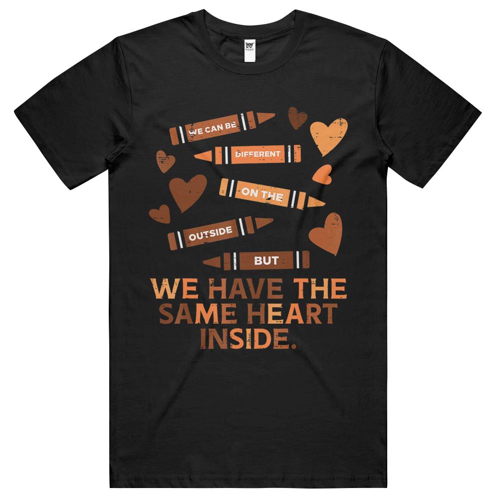 Same Heart Black History Month African American Women T Shirts