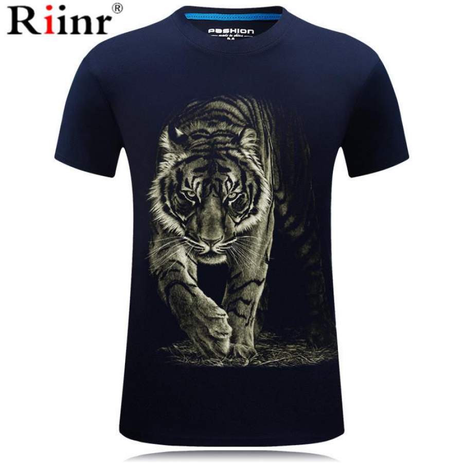 Tiger T-shirt Men’s / Women’s 3D Printing Comet Tiger Hip Hop Cartoon T-shirt Summer Jacket T-shirt Fashion 3D Shirt