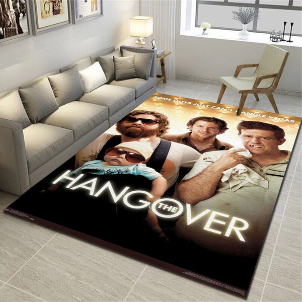 The Hangover Original One Sheet Area Rug, Living Room Carpet