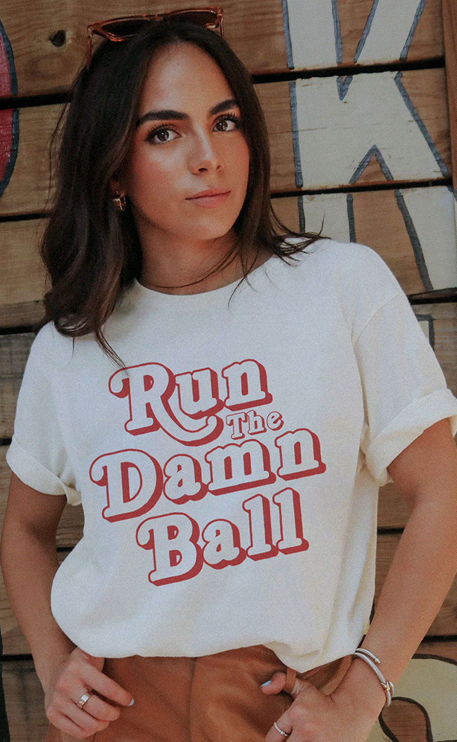 Charlie Southern: Run The Damn Ball T Shirt