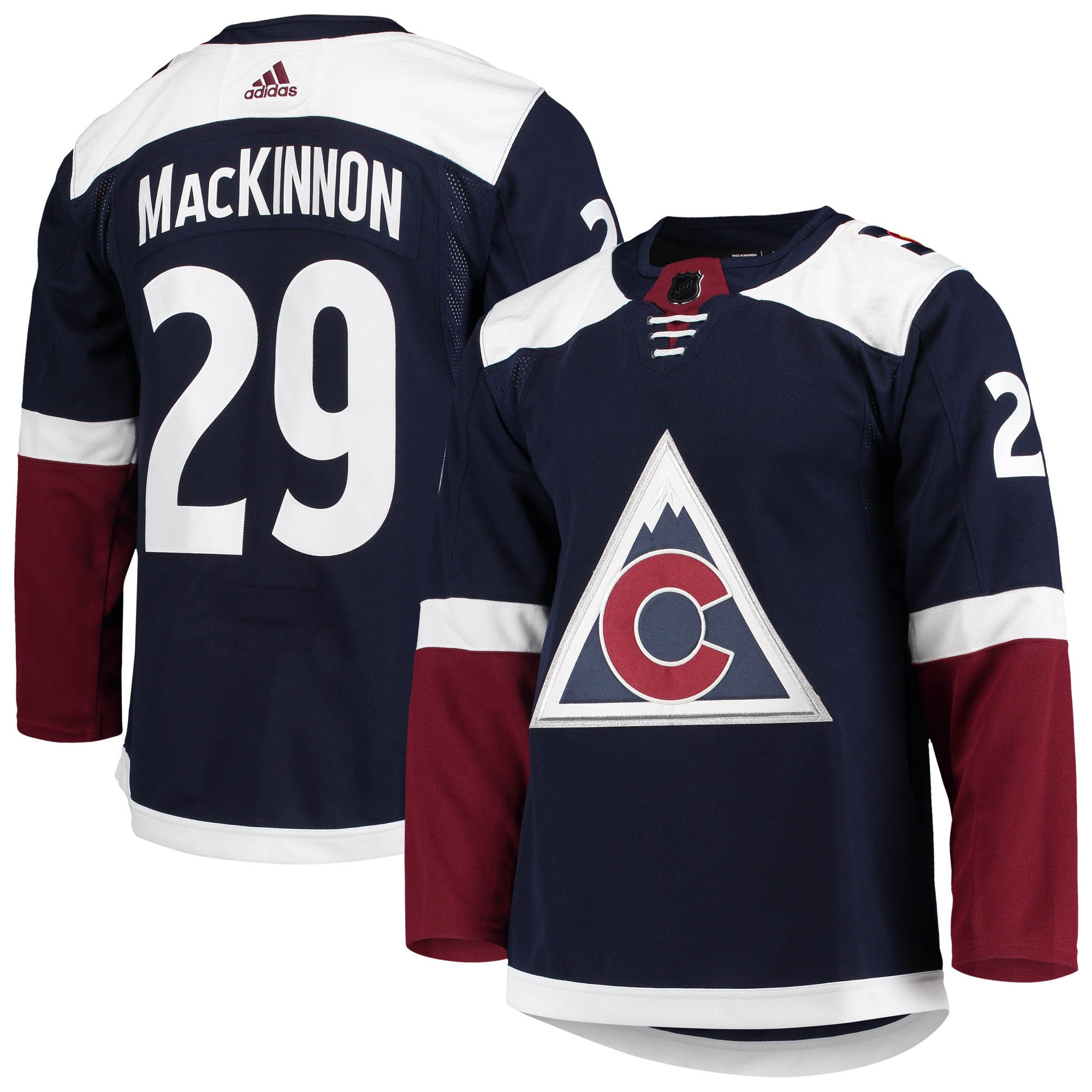 Nathan MacKinnon Colorado Avalanche Alternate Primegreen Authentic Player Jersey – Navy