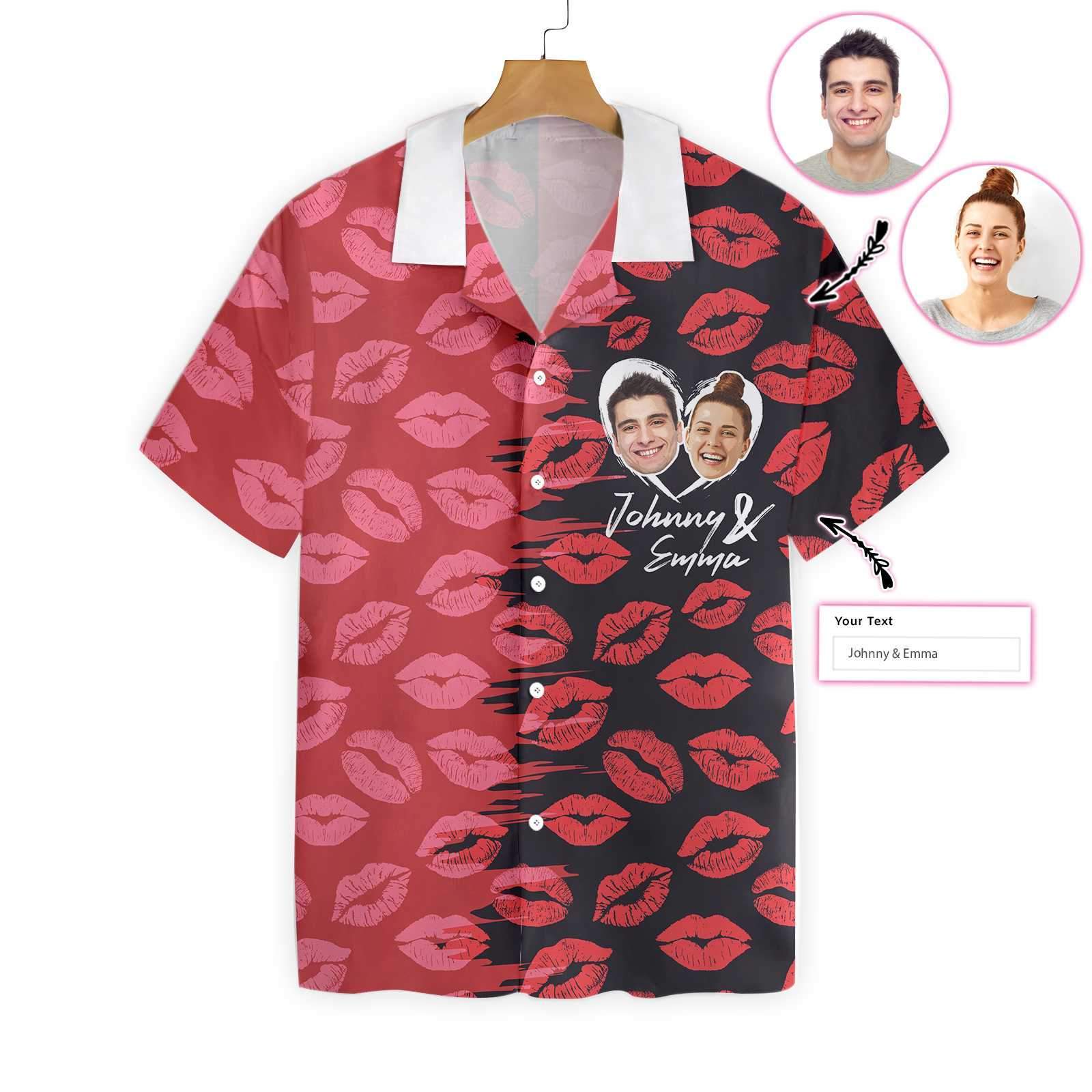 Dancing Couple Scupidity Love Custom Hawaii Shirt For Hawaii Aloha Ha67666