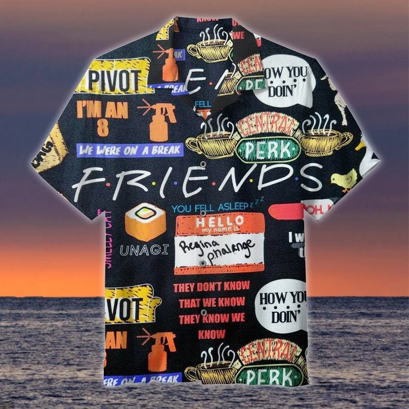 Friends Awesome Hawaii Shirt Unisex Adult Ha97844