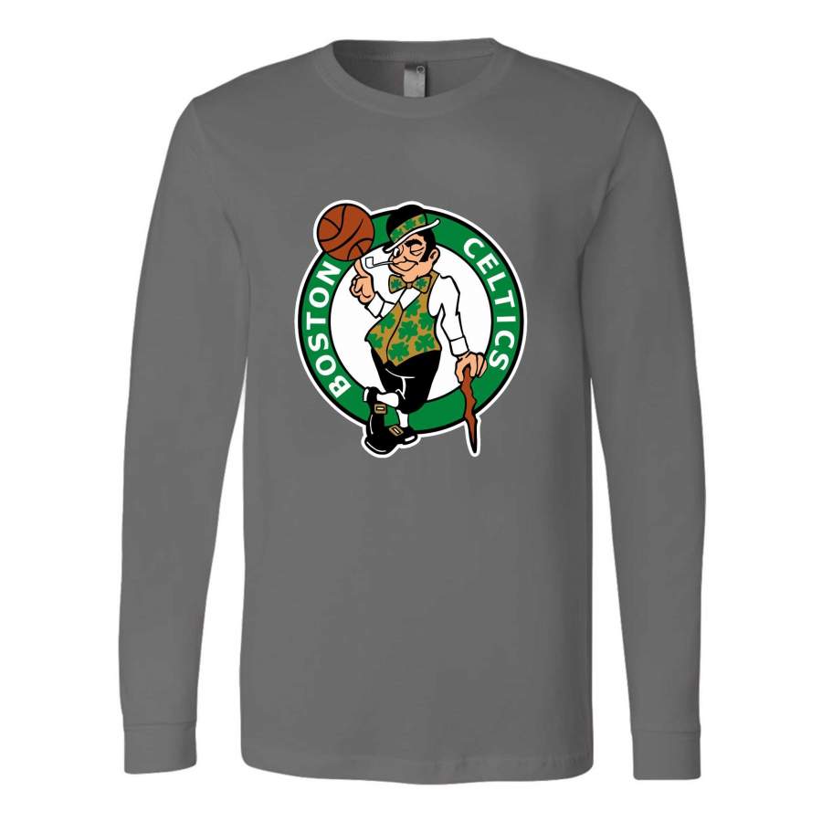 Vintage 90s Celtic Boston Logo Long Sleeve T-Shirt