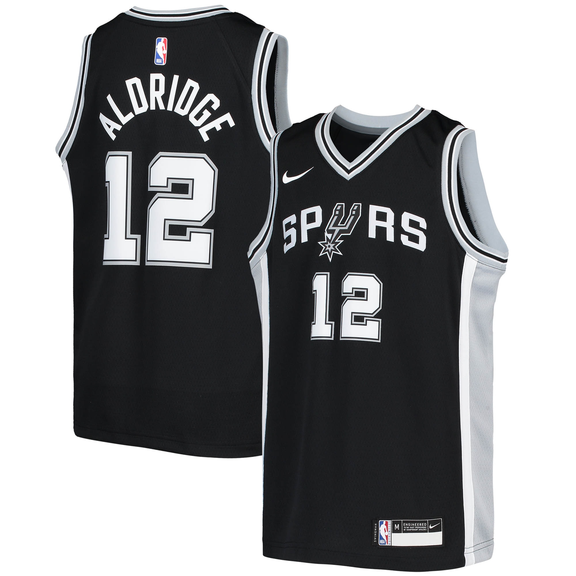 LaMarcus Aldridge San Antonio Spurs Youth Swingman Jersey – Icon Edition – Black