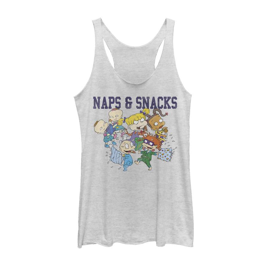 Rugrats Women’s Naps and Snacks  Racerback Tank