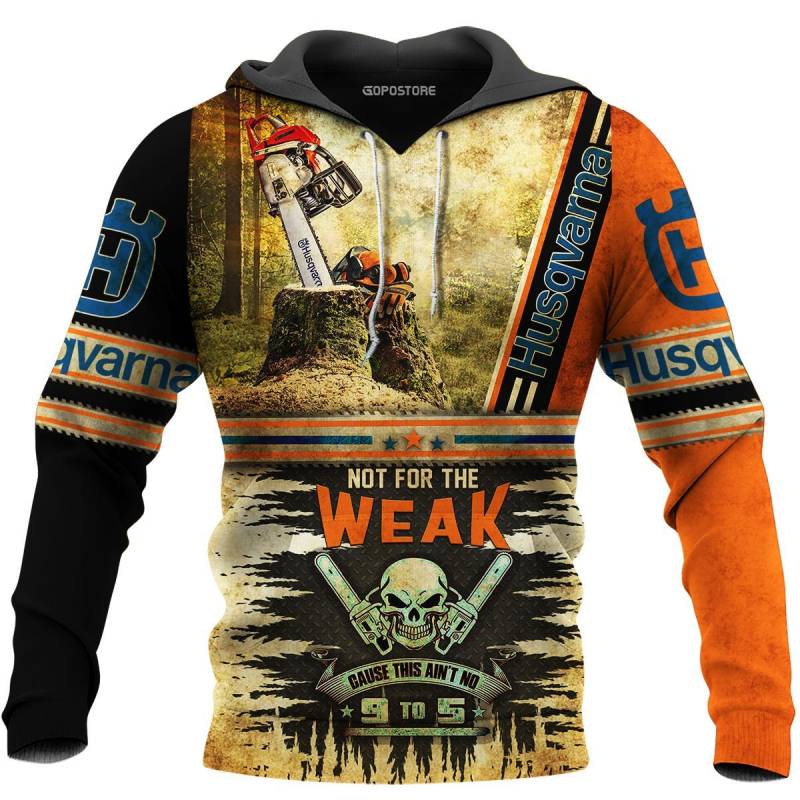 Beautiful Husqvarna Chainsaw Art 3D All Over Printed Hoodie – PU251118