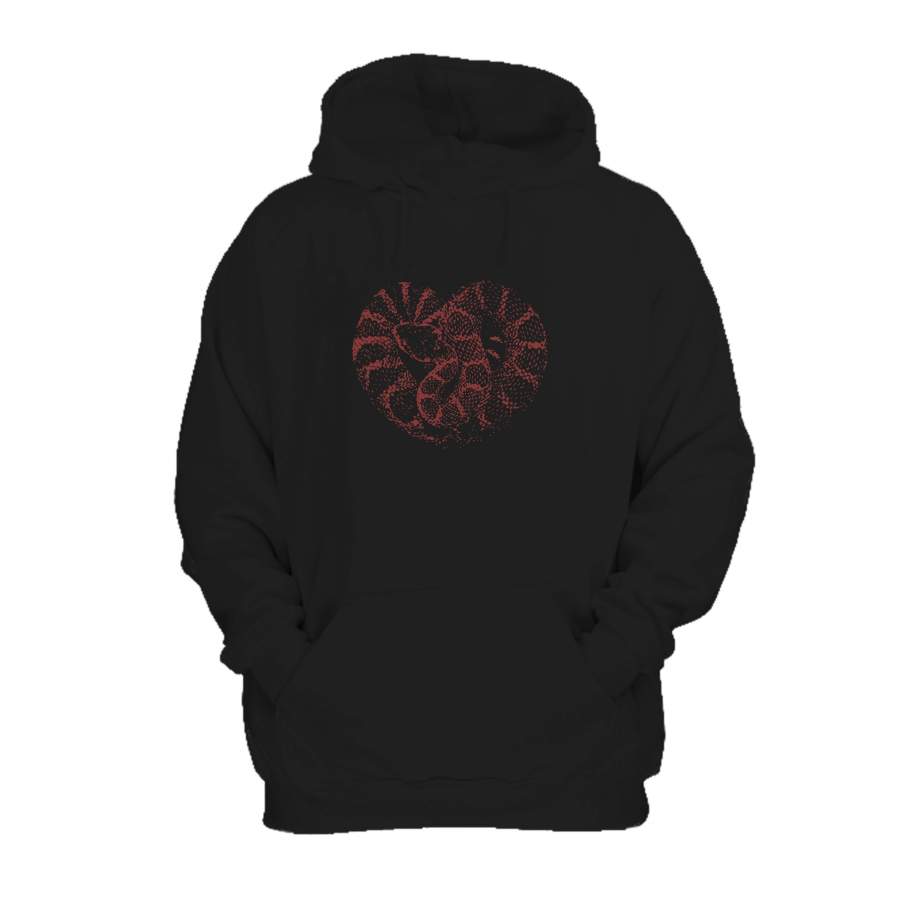 Snake Heart Perfect Gift For Snake Lovers Animal Lovers Nature Lovers Eco Warriors And Tough Guys With Big Hearts Hoodie