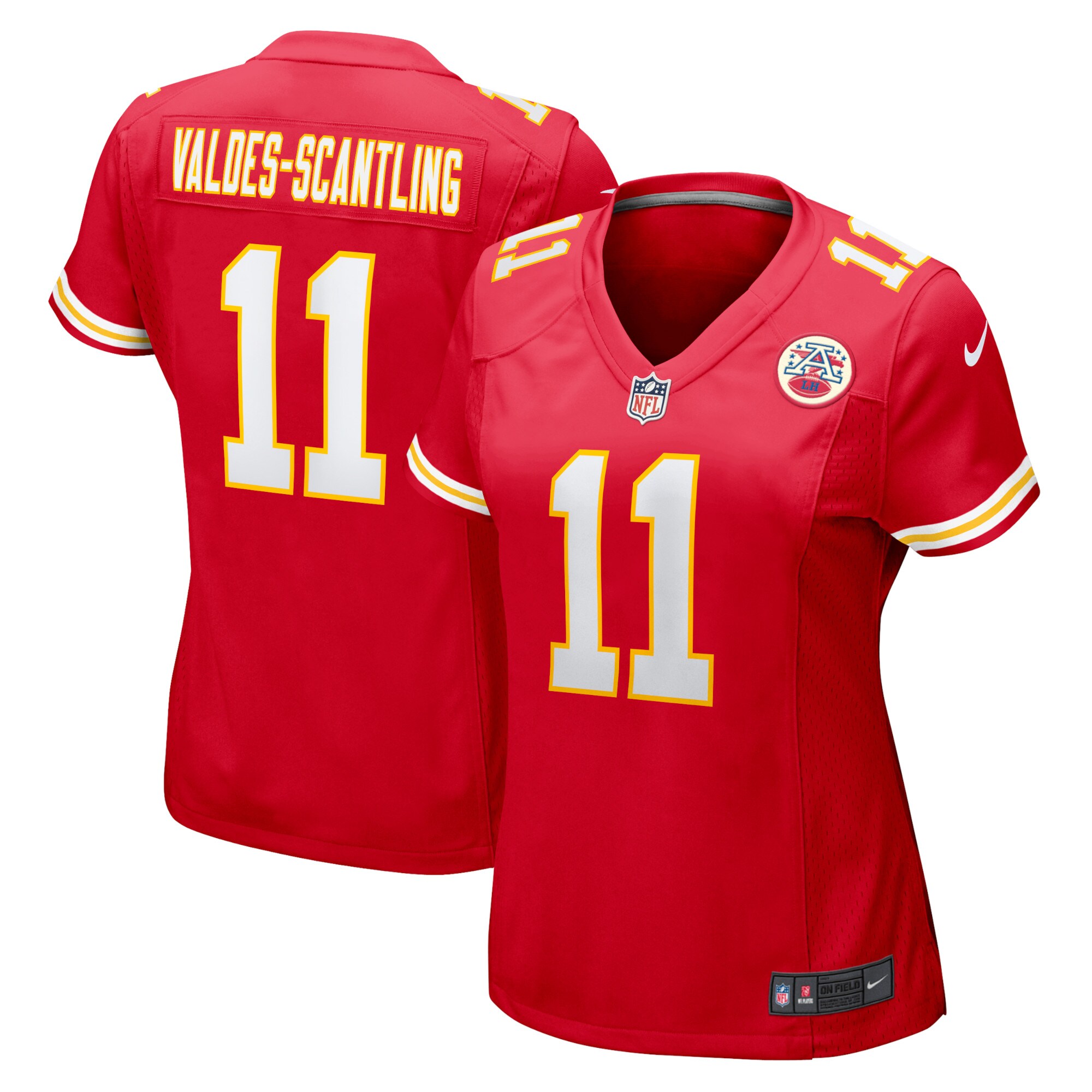 Marquez Valdes-Scantling Kansas City Chiefs Women's Game Jersey – Red