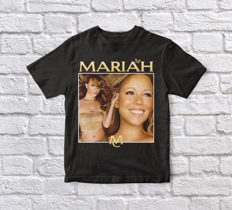 Mariah Carey 90 S Vintage Black Shirt