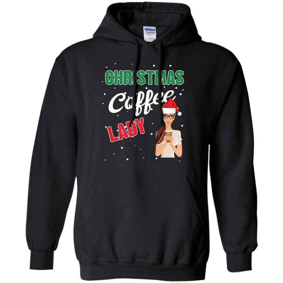 AGR Christmas Coffee Lady Hoodie