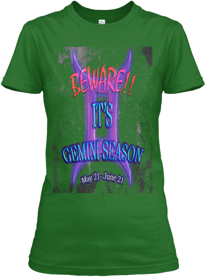 It S Gemini Season Green Shirt From Ghost House Shirt