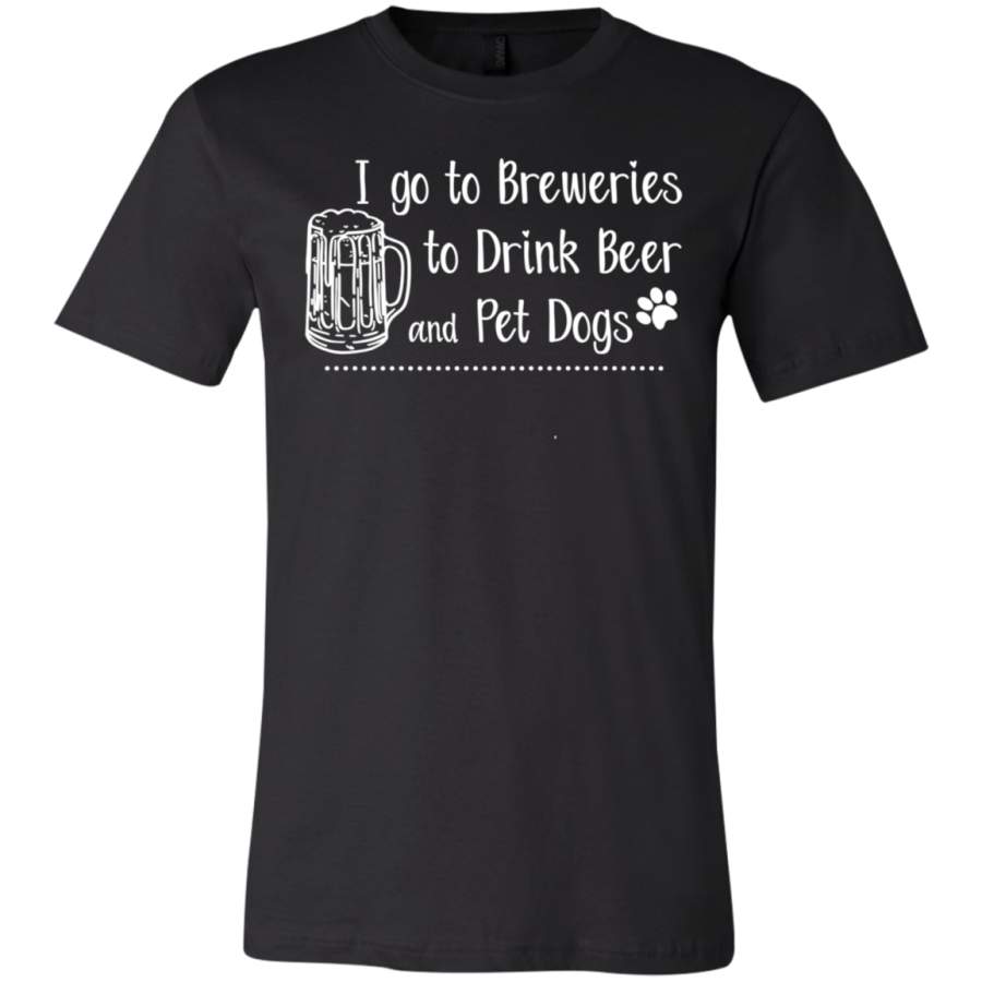 AGR Drink Beer Pet Dogs T-Shirt  USA