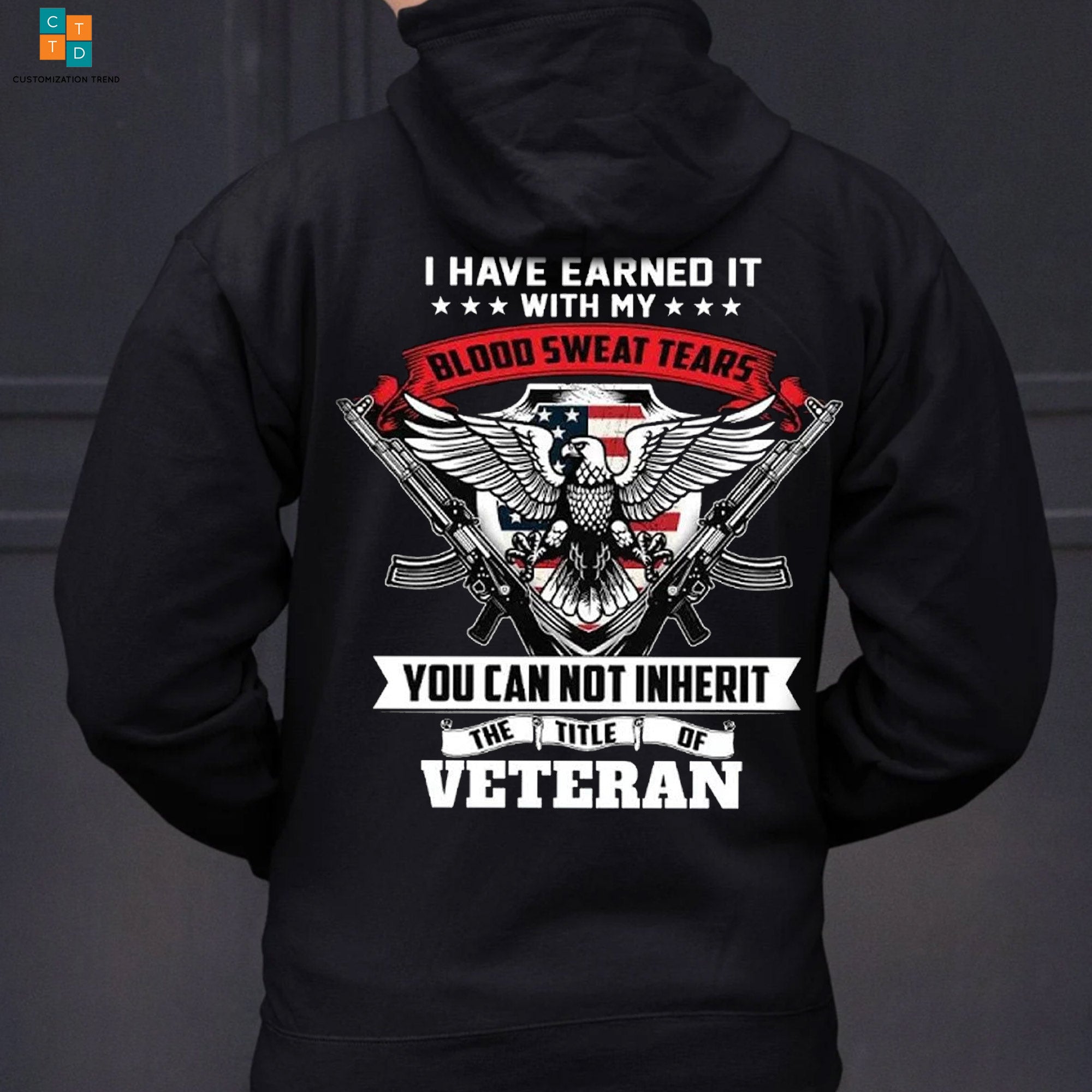 You Can Not Inherit The Tiltle Of Veteran Hoodie, Shirt