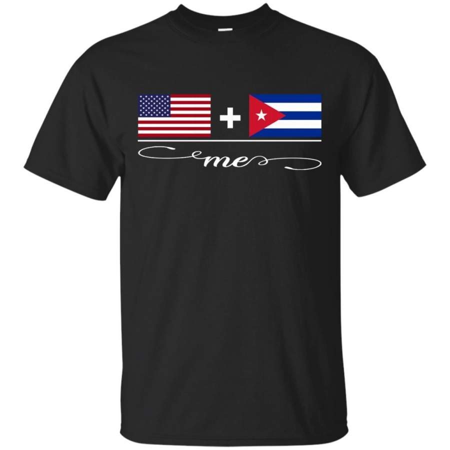 AGR American + Cuban = Me Flag t shirt