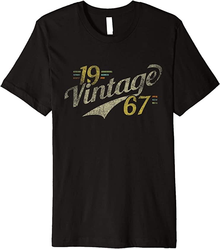 1967 Vintage Distressed Classic 50 th Birthday T-Shirt