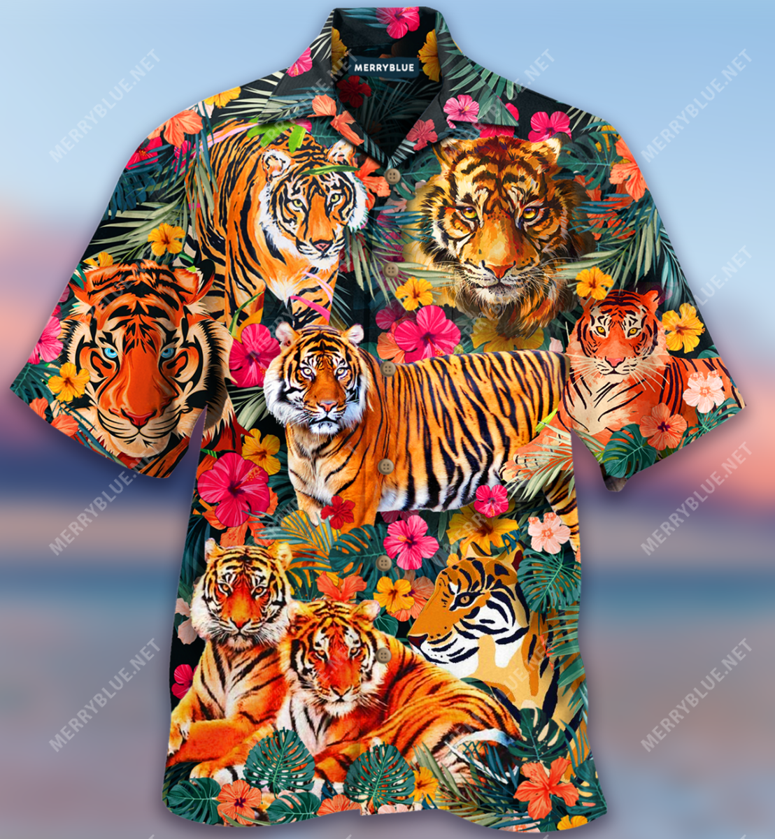 Be A Jungle Tiger Not Zoo Unisex Hawaii Shirt Ha46542