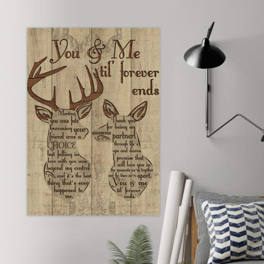 Hunting – Couple You And Me Till Forever Ends- Poster