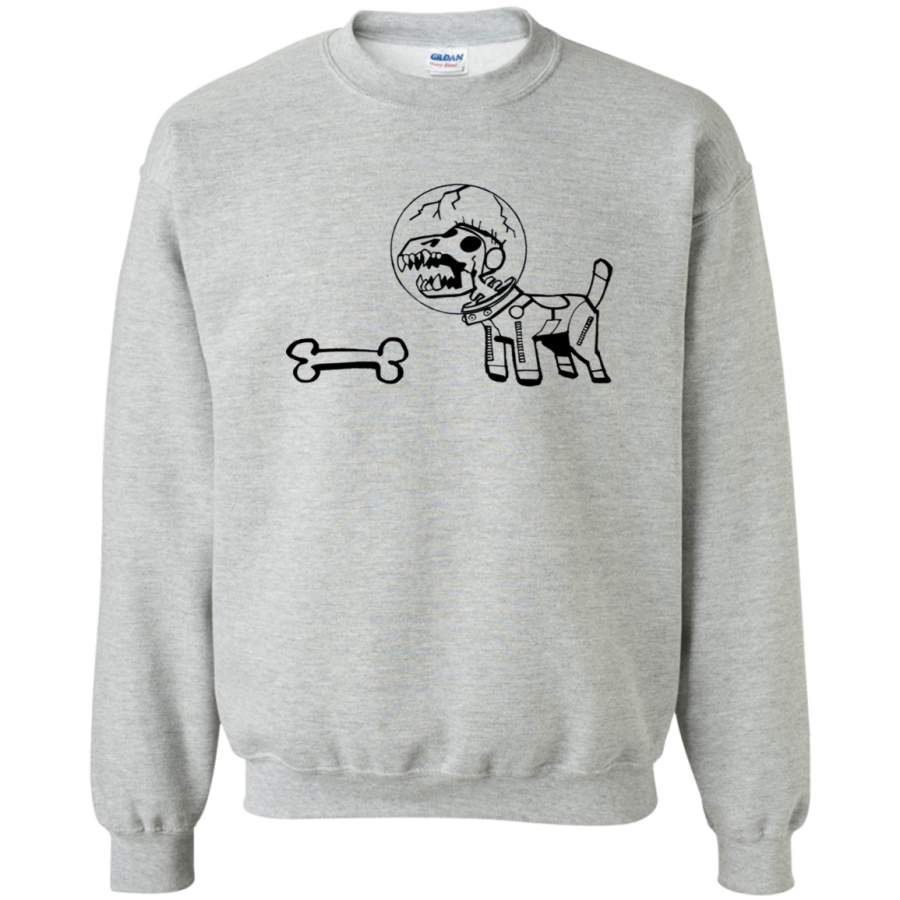 AGR Dog 2-D Russel Hobbs Laika Come Home Gorillaz Crewneck Pullover Sweatshirt