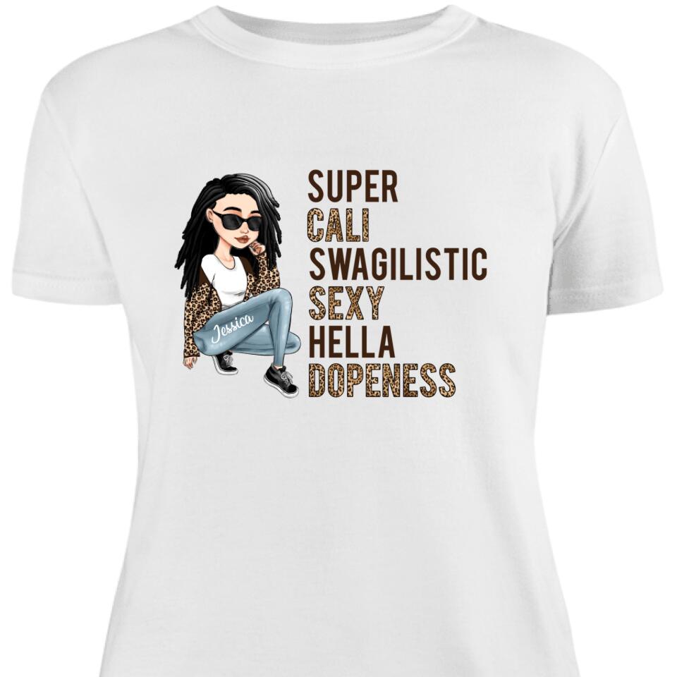 Super Cali Swagalistic Personalized Women Shirt – Trending Personalized