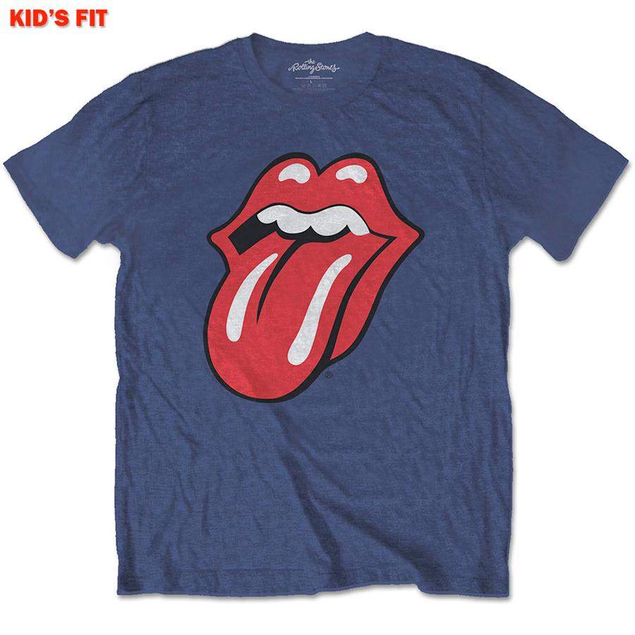 The Rolling Stones – Classic Tongue-KIDS SIZE Navy Blue T-shirt