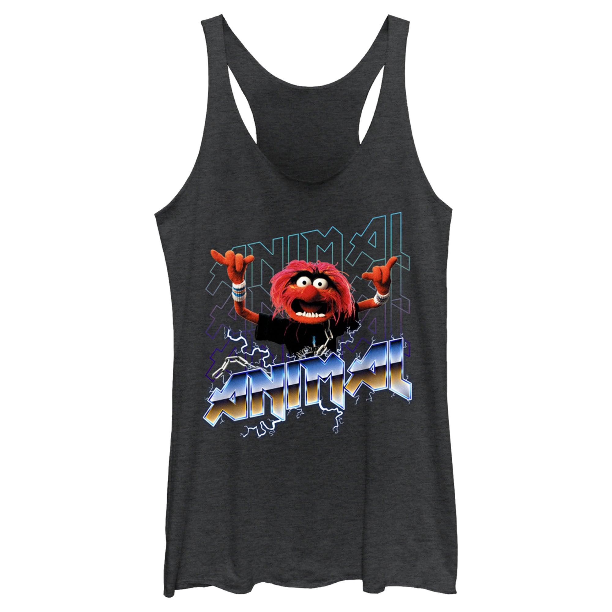 Women’S The Muppets Animal Metal Racerback Tank Top