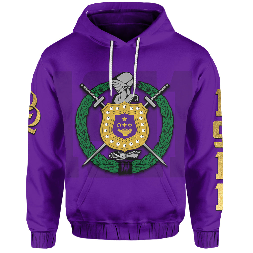 Omega Psi In Honor Of Brothers Hoodie Lt6