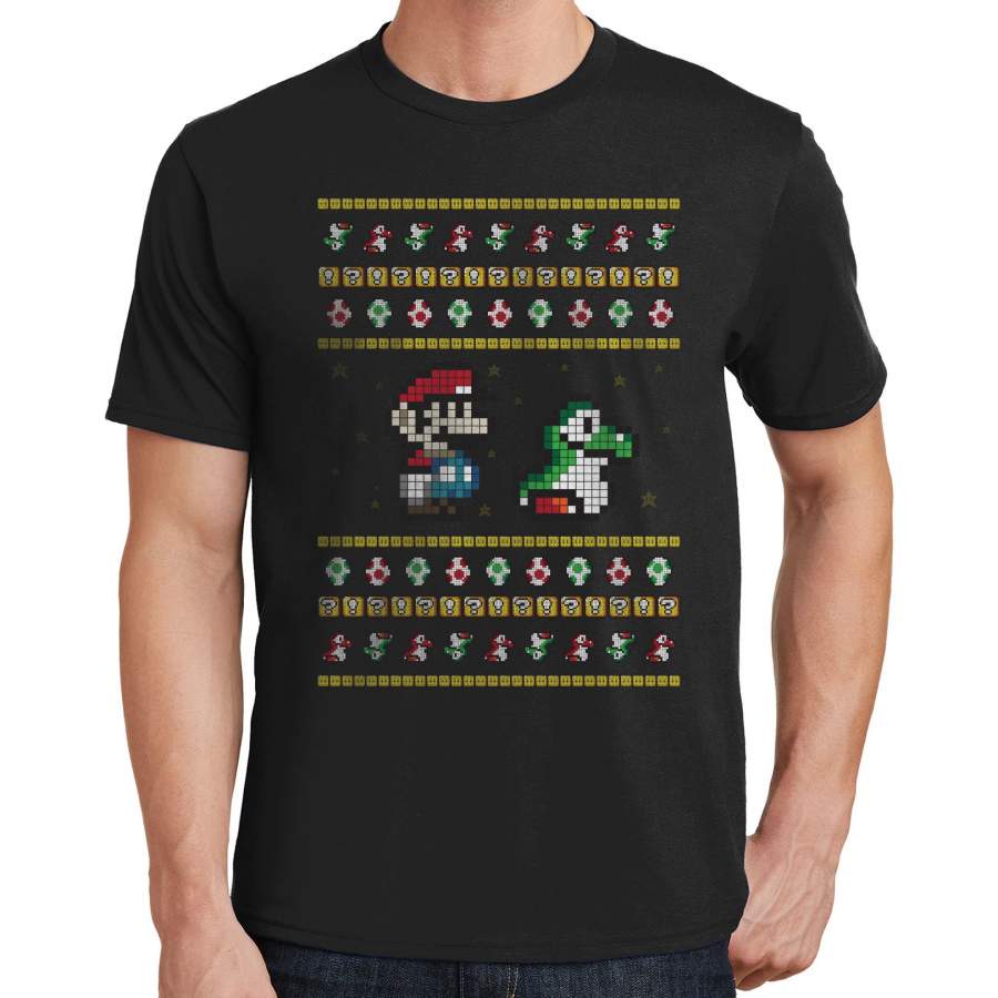 600 – Super Mario Ugly Christmas Shirt