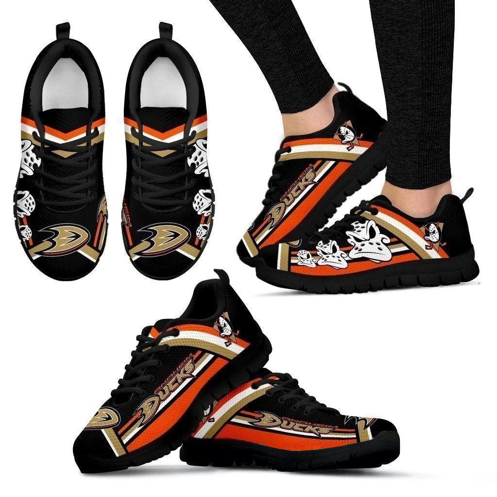 Anaheim Ducks Women’s Sneakers Hockey Fan