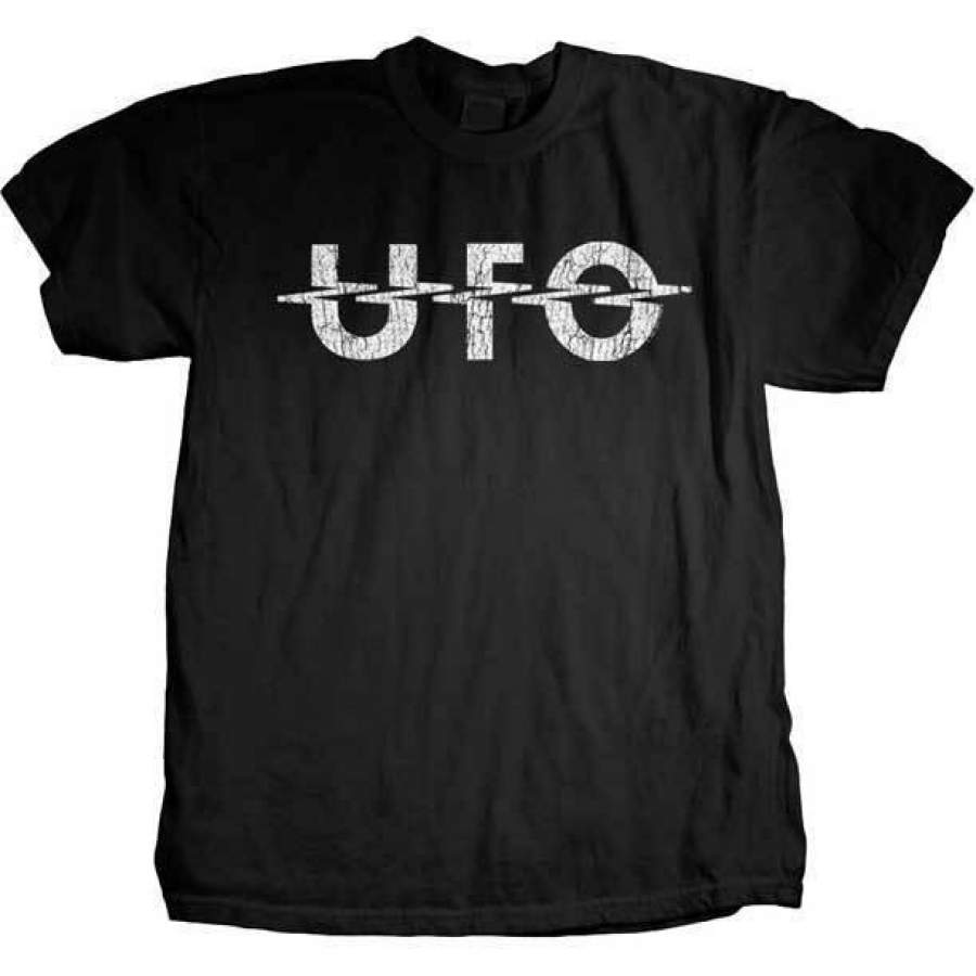 Ufo – Vintage Cool T Shirt NEU Premium Cotton Tees Round Neck Tshirt