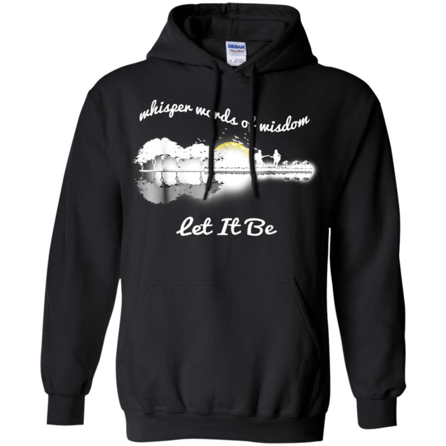 AGR Whisper Words Of Wisdom Let It Be Guitar Lakeview Shirt hoodie