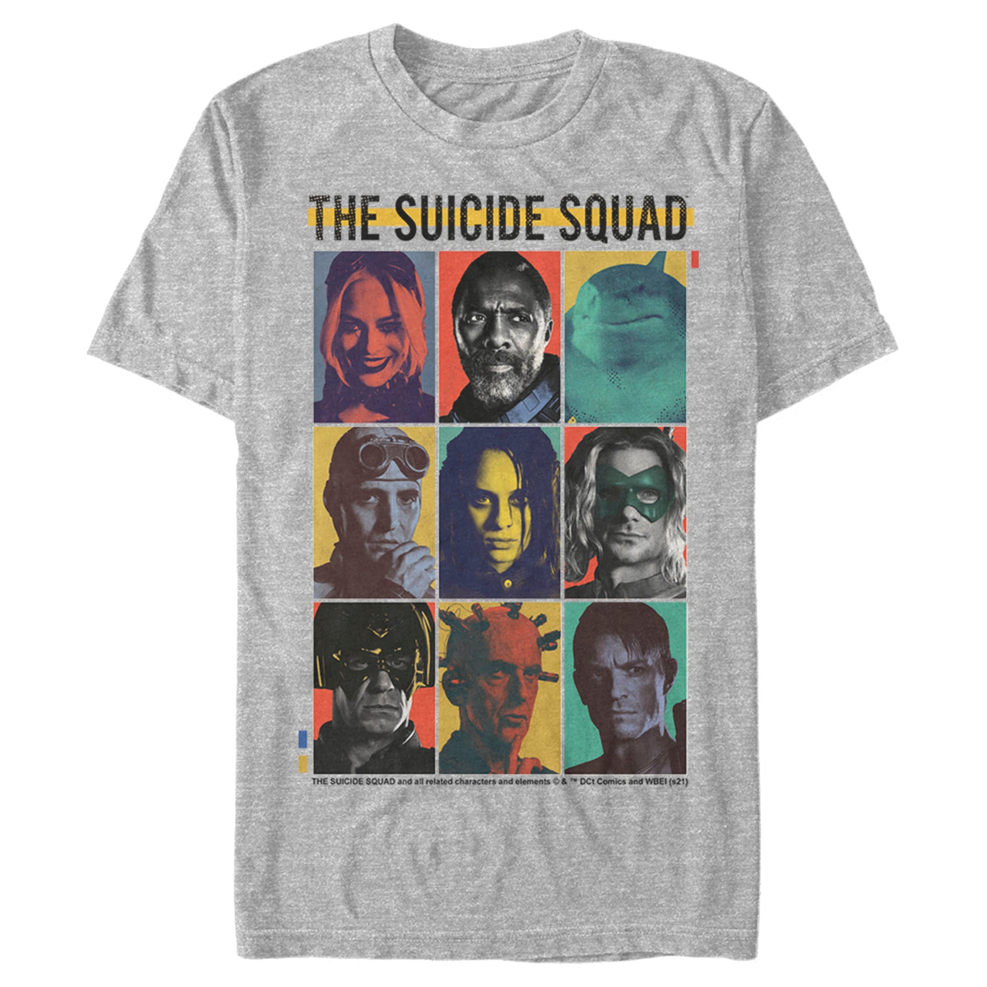 The Suicide Squad Men’S Character Portraits  T-Shirt