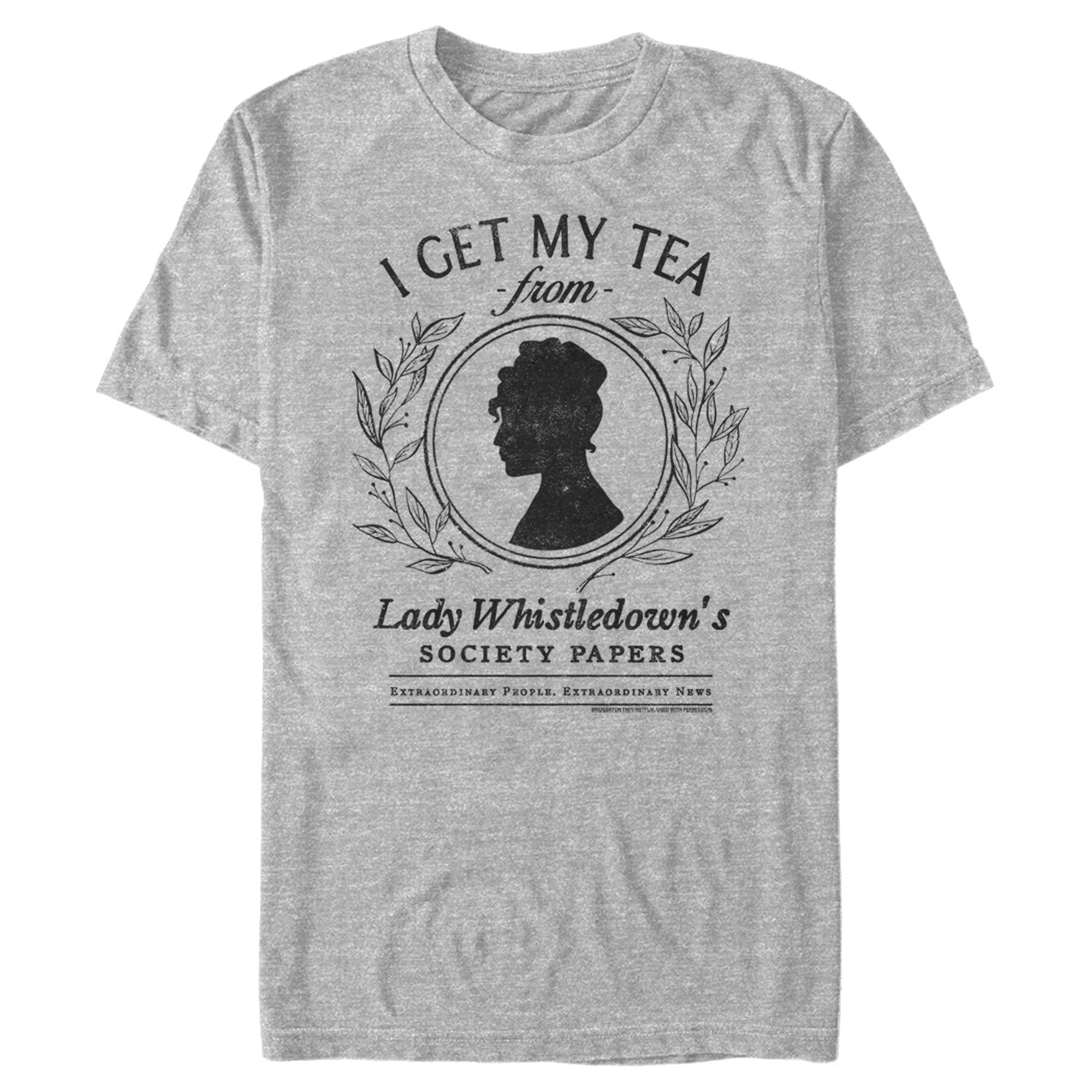 Bridgerton Men’S I Get My Tea  T-Shirt