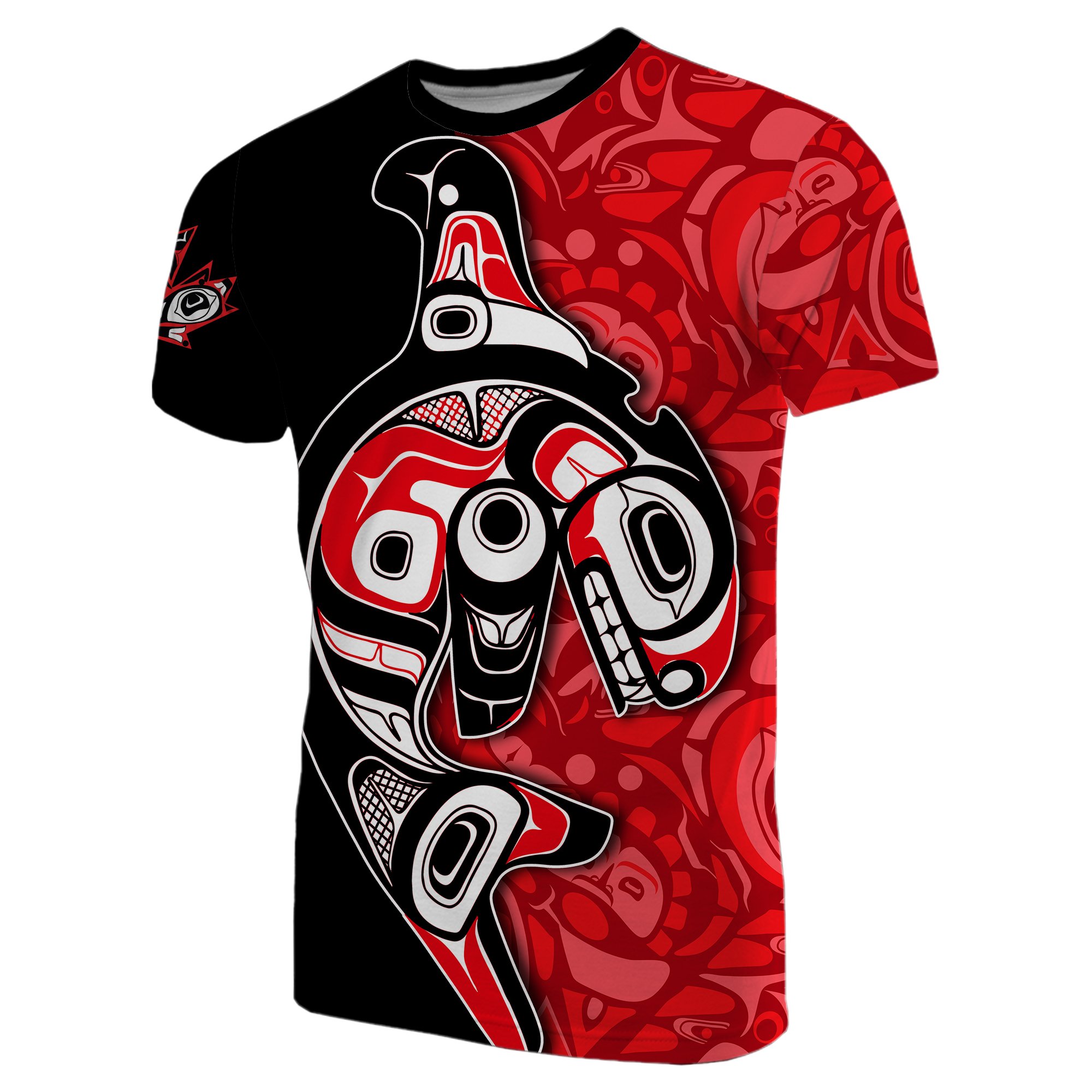 Canada Haida T-Shirt – Haida Killer Whale TH4