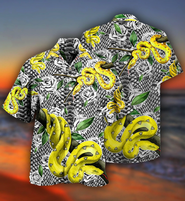 Animals Awesome Snake Hawaiian Shirt 3D