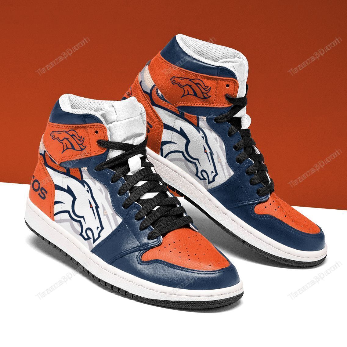 Denver Broncos  Custom Jshoes