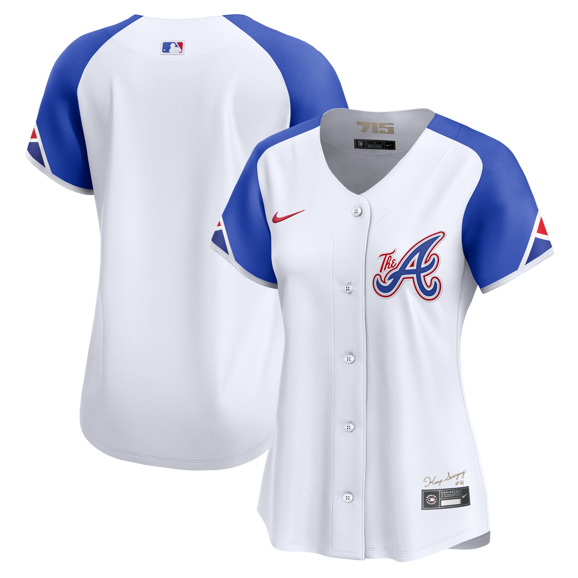 Atlanta Braves Women's City Connect Limited Jersey – White