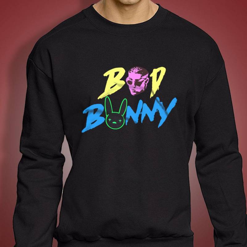 Bad Bunny Head Logo Men’S Sweatshirt