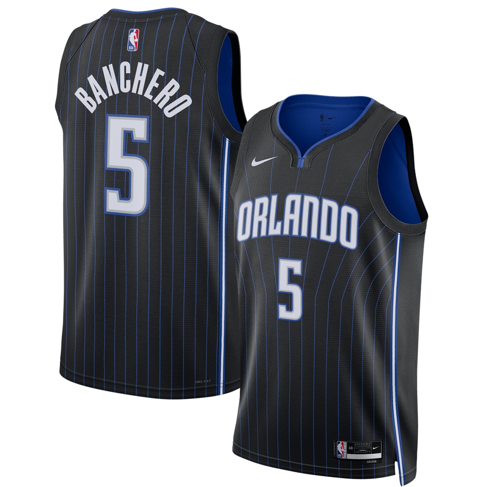 Paolo Banchero Orlando Magic Unisex 2022 NBA Draft First Round Pick Swingman Jersey – Icon Edition – Black