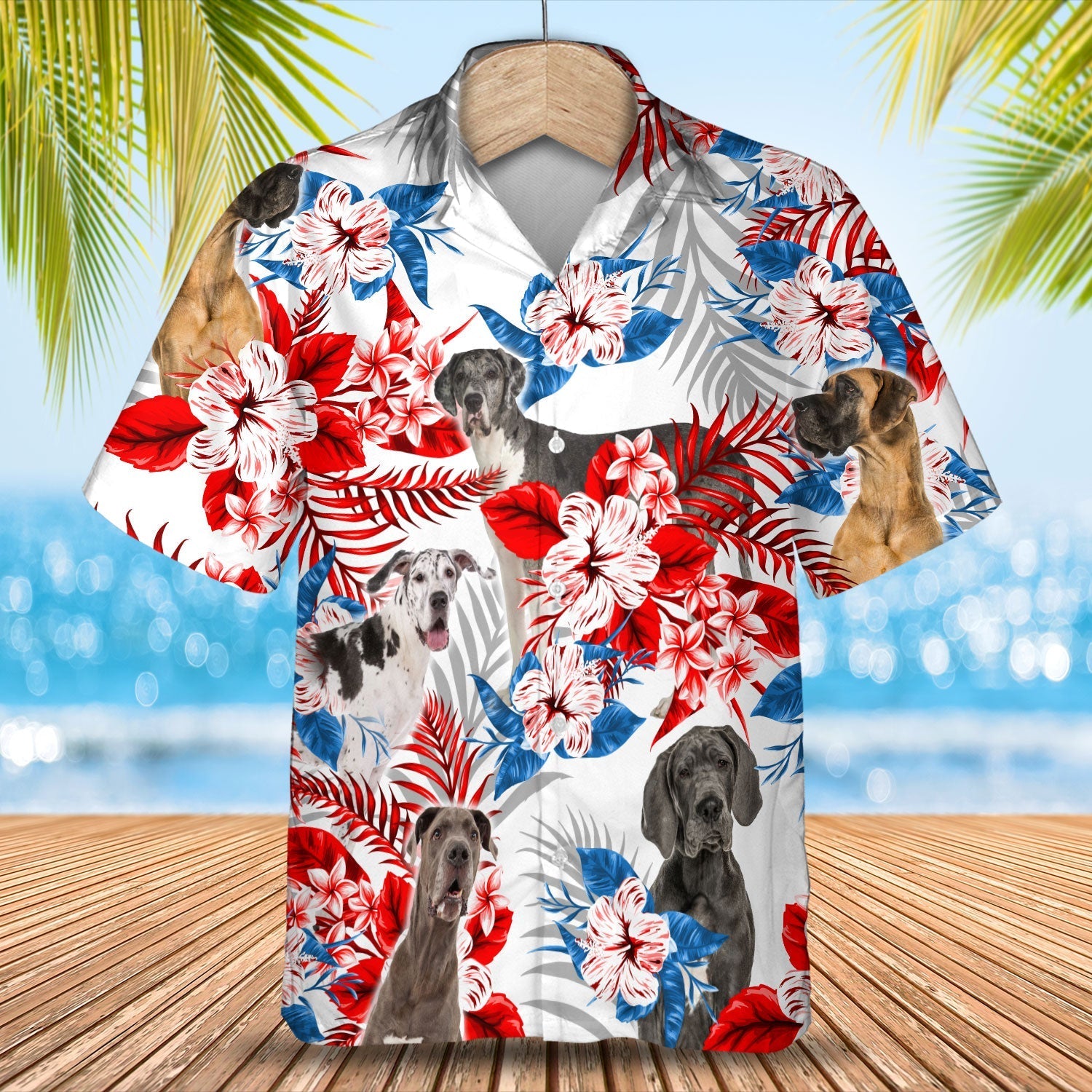 Great Dane Hawaii Shirt Gift For Summer Aloha Hawaii Men And Women Ha101987