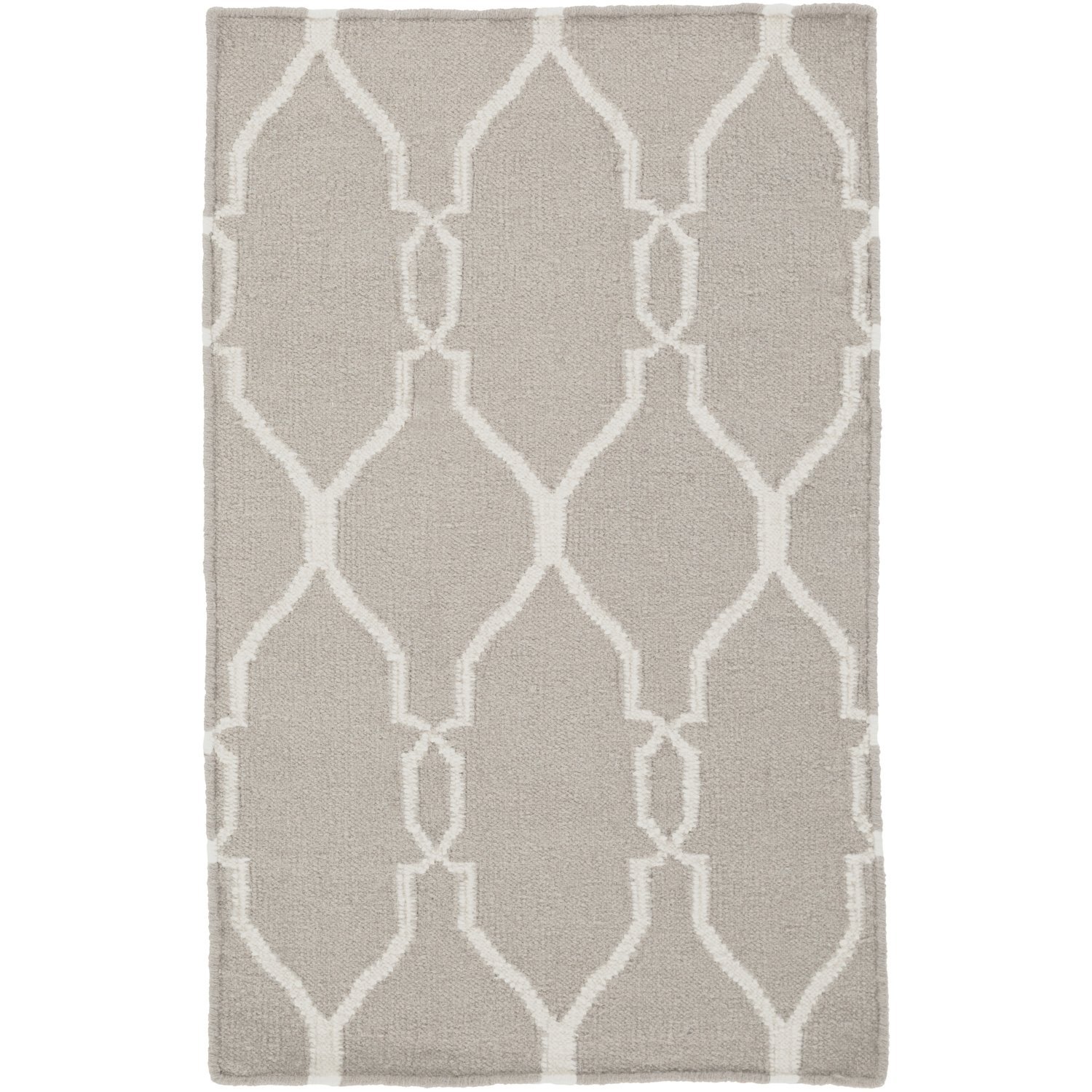 Fallon Wool Area Rug In Elephant Grey And Papyrus Design By Jill Rosenwald