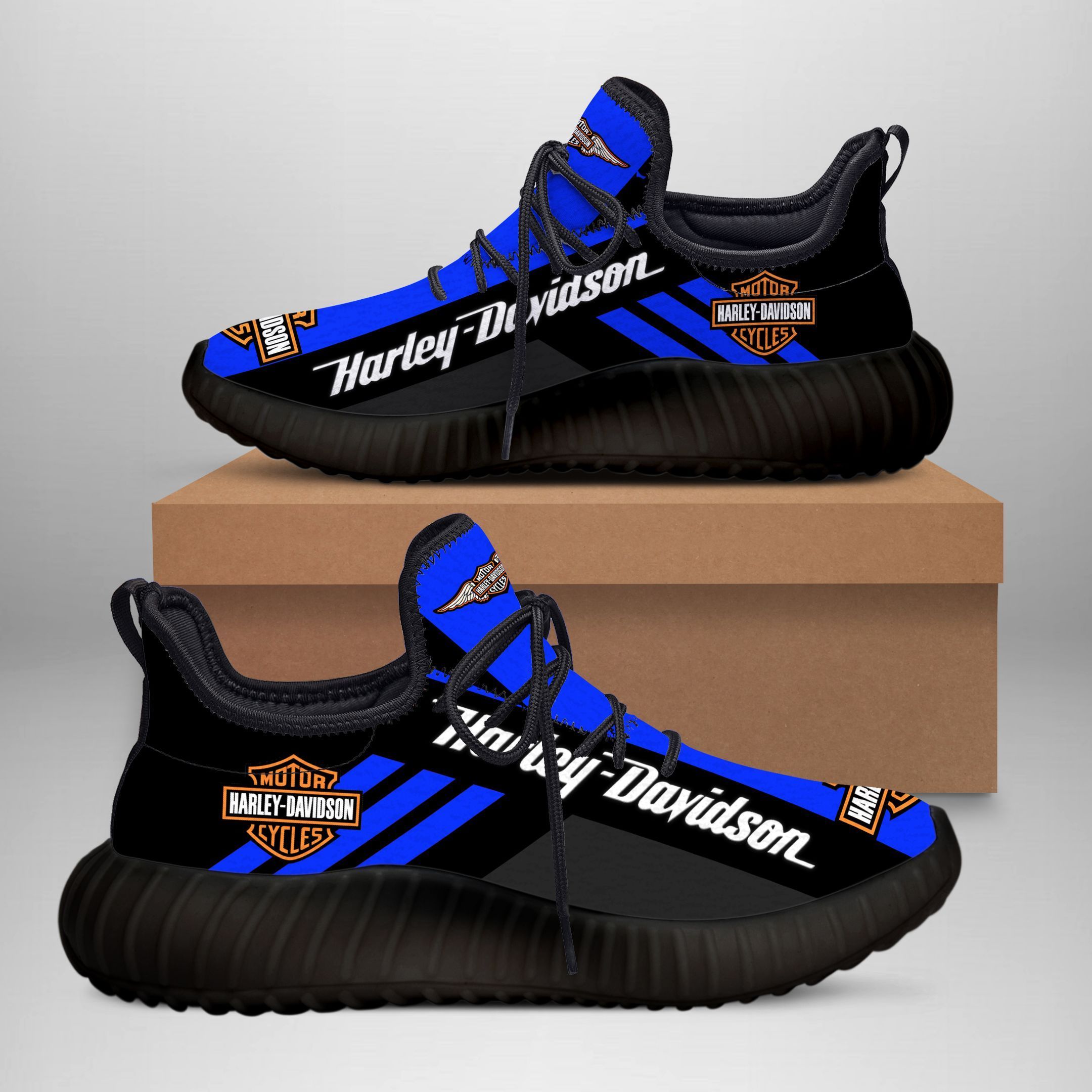 Harley Davidson  Yz Boost Ver2 (Blue)