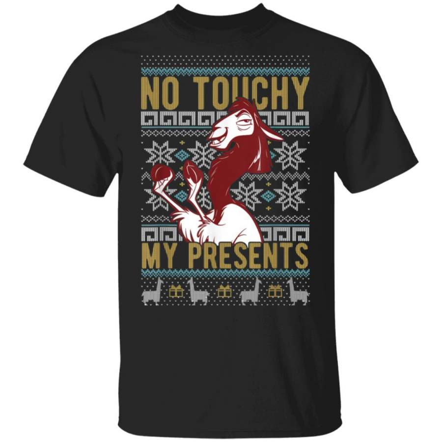 Disney Emperor’s New Groove Kuzco No Touchy Ugly Christmas T-Shirt