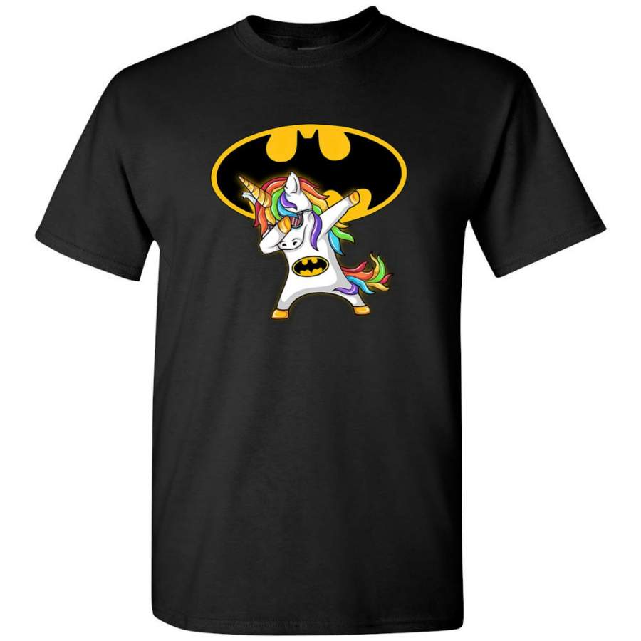 Unicorn Batman Dabbing – T-Shirt